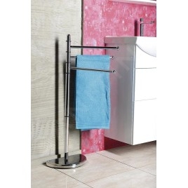 Aqualine Accessoires - Porte-serviettes sur pied, chrome HI31