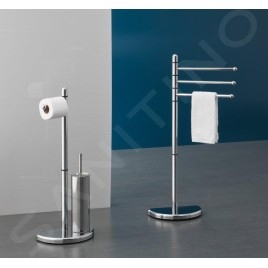 Aqualine Accessoires - Porte-serviettes sur pied, chrome HI31