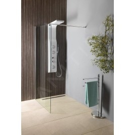 Aqualine Accessoires - Porte-serviettes sur pied, chrome HI31