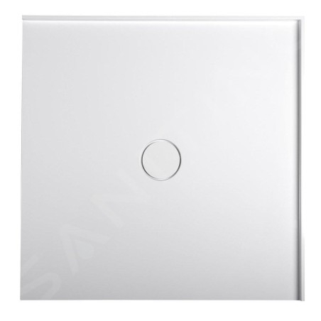 Polysan Receveurs de douche - Receveur de douche Mirai, 900x900 mm, marbre coulé, blanc 73165