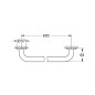 Grohe Essentials - Poignée, chrome 40794001