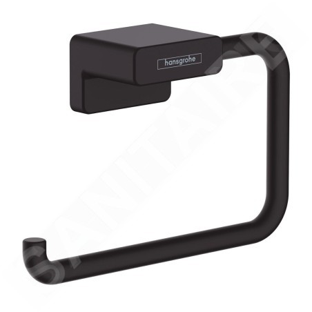 Hansgrohe AddStoris - Porte-papier toilette, noir mat 41771670