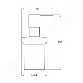 Grohe Essentials - Distributeur de savon liquide, chrome 40394001