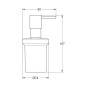 Grohe Essentials - Distributeur de savon liquide, chrome 40394001