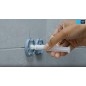 Grohe QuickFix Start Cube - Étagère, longueur 20 mm, chrome 41107000