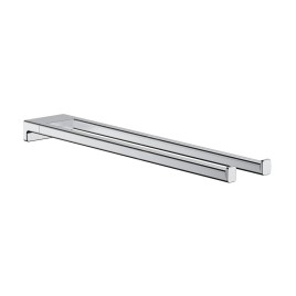 Hansgrohe AddStoris - Porte-serviettes double, longueur 450 mm, chrome 41770000