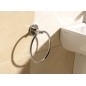 Aqualine Samba - Anneau porte-serviette, chrome SB106