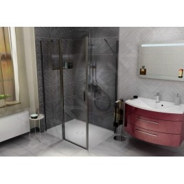 Polysan Receveurs de douche - Receveur de douche Mirai, 900x900 mm, marbre coulé, blanc 73165