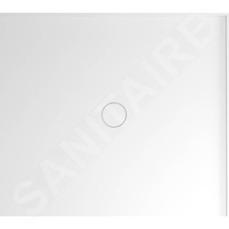 Polysan Receveurs de douche - Receveur de douche Mirai 900x800 mm, droite, marbre coulé, blanc 73168