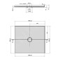 Polysan Receveurs de douche - Receveur de douche Mirai 900x800 mm, droite, marbre coulé, blanc 73168 Polysan Receveurs de douche - Receveur de douche Mirai 900x800 mm, droite, marbre coulé, blanc 73168