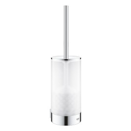 Grohe Selection - Brosse de toilette avec support mural, verre/chrome 41076000