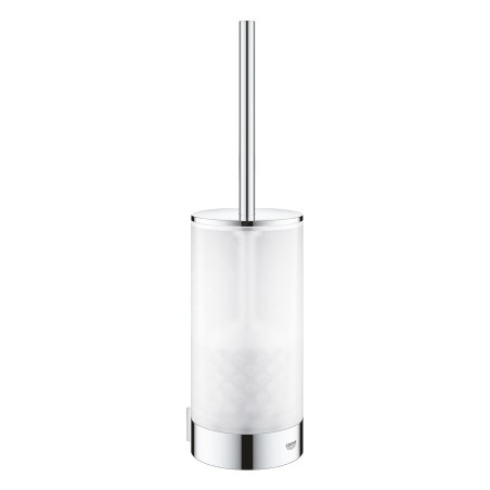 Grohe Selection - Brosse de toilette avec support mural, verre/chrome 41076000