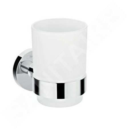 Hansgrohe Logis Universal - Porte brosses à dents, verre/chrome 41718000