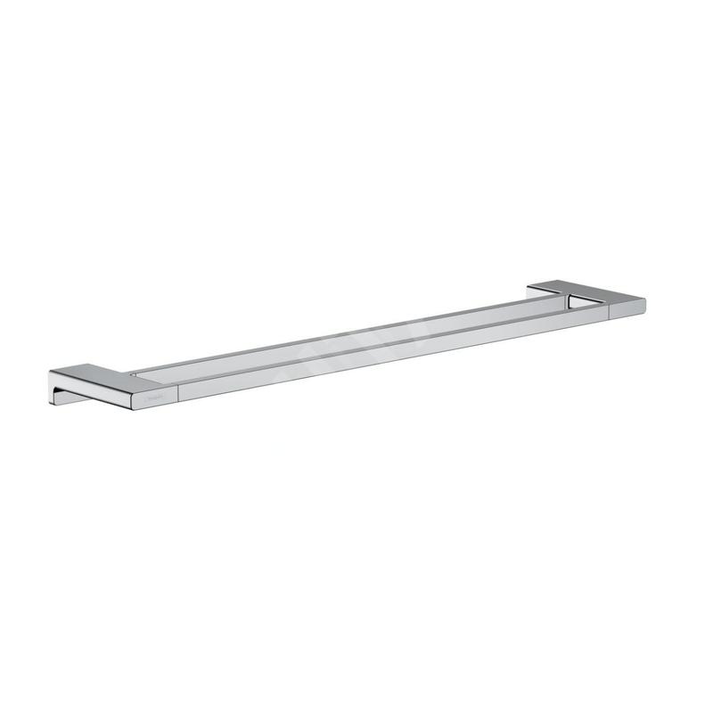 Hansgrohe AddStoris - Porte-serviettes double, longueur 650 mm, chrome 41743000
