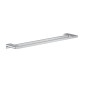 Hansgrohe AddStoris - Porte-serviettes double, longueur 650 mm, chrome 41743000