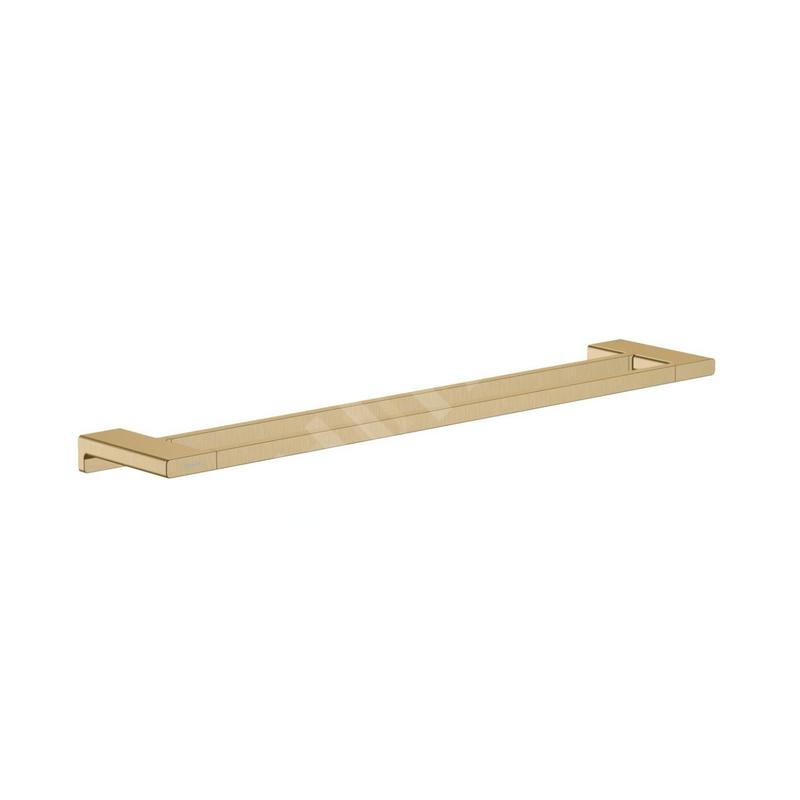 Hansgrohe AddStoris - Porte-serviettes double, longueur 650 mm, bronze brossé 41743140