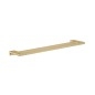 Hansgrohe AddStoris - Porte-serviettes double, longueur 650 mm, bronze brossé 41743140