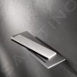 Keuco Edition 400 - Étagère avec raclette à vitre, longueur 328 mm, argenté/blanc 11559170000