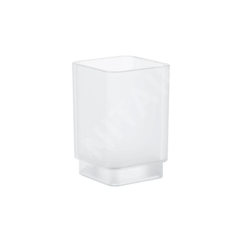 Grohe Selection Cube - Gobelet, blanc satiné daVinci 40783000