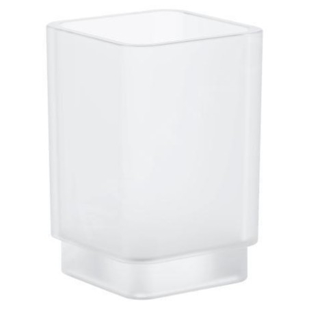 Grohe Selection Cube - Gobelet, blanc satiné daVinci 40783000