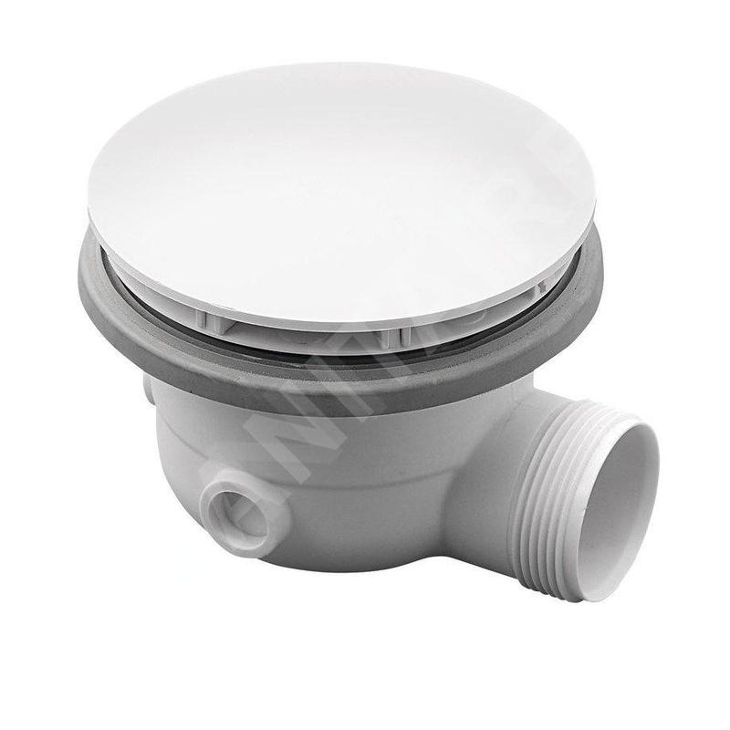 Polysan Siphons - Siphon de receveur de douche DN 40 mm, pour receveur MIRAI, blanc 73181