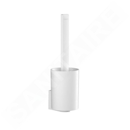 Hansgrohe WallStoris - Brosse WC avec support, blanc mat 27927700