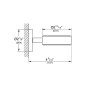 Grohe Essentials - Porte-verre/ porte-savon, chrome 40369001