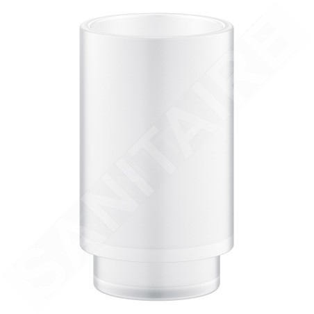 Grohe Selection - Gobelet, verre/blanc 41029000