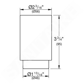Grohe Selection - Gobelet, verre/blanc 41029000
