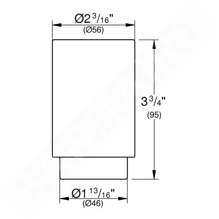 Grohe Selection - Gobelet, verre/blanc 41029000