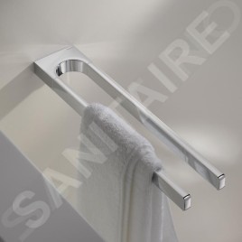 Keuco Collection Moll - Porte-serviettes double, longueur 340 mm, chrome 12719010000