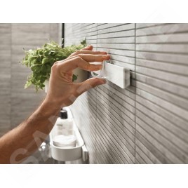 Hansgrohe WallStoris - Barre murale 500 mm, blanc mat 27902700