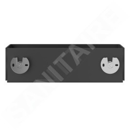 Keuco Accessoires de salle de bains - Étagère, longueur 320 mm, noir mat 24954370000