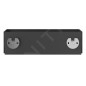 Keuco Accessoires de salle de bains - Étagère, longueur 320 mm, noir mat 24954370000