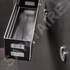 Keuco Accessoires de salle de bains - Étagère, longueur 320 mm, noir mat 24954370000