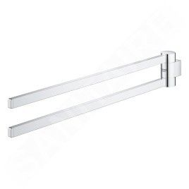 Grohe Selection - Porte-serviettes double, rotatif, chrome 41063000