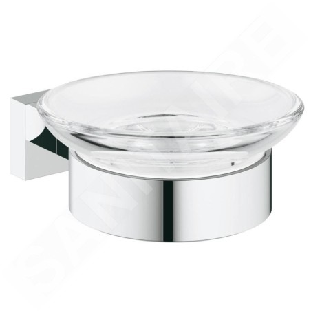 Grohe Essentials Cube - Porte-savon avec support, chrome 40754001