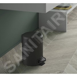 Sapho Accessoires de salle de bains Gedy - Poubelle 3 l, SoftClose, noit mat 320914