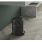 Sapho Accessoires de salle de bains Gedy - Poubelle 3 l, SoftClose, noit mat 320914