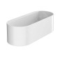 Hansgrohe WallStoris - Corbeille de rangement profonde, blanc mat 27912700