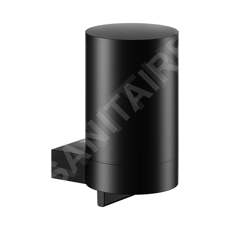 Keuco Plan - Distributeur de savon avec support, noir mat 14951370000
