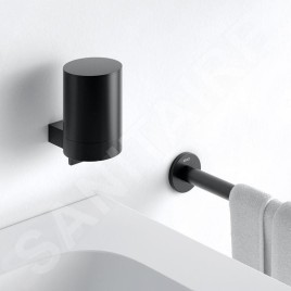 Keuco Plan - Distributeur de savon avec support, noir mat 14951370000