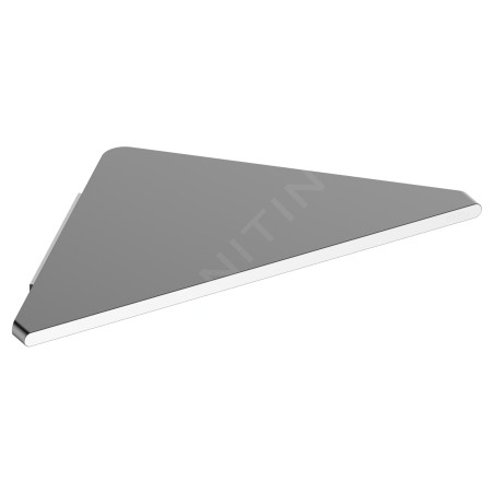 Keuco Edition 400 - Étagère d'angle, argenté 11557170000