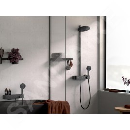 Hansgrohe WallStoris - Crochet, noir mat 27914670