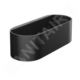 Hansgrohe WallStoris - Corbeille de rangement profonde, noir mat 27912670