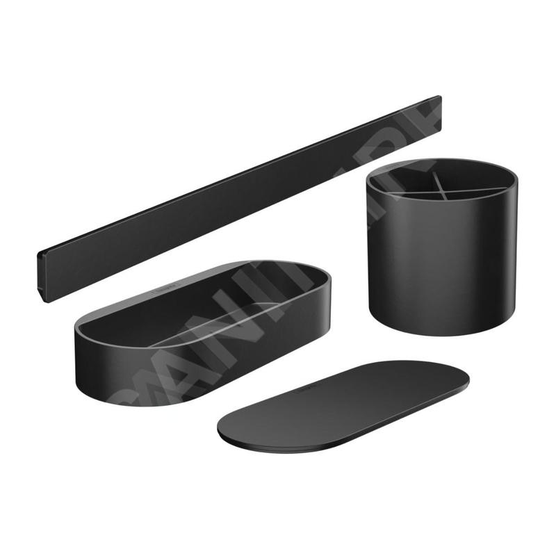 Hansgrohe WallStoris - Accessoires de salle de bain, noir mat 27968670