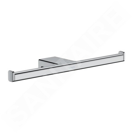 Hansgrohe AddStoris - Porte-papier toilette double, chrome 41748000