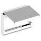 Keuco Plan - Porte-papier toilette avec étagère, chrome 14973010000