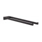 Hansgrohe AddStoris - Porte-serviettes double, longueur 450 mm, noir mat 41770670