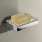 Keuco Edition 11 - Porte-savon avec support, verre/chrome 11155019000